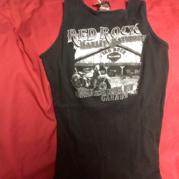 Ladies HARLEY DAVIDSON Charlottetown top - Picture 2 of 2